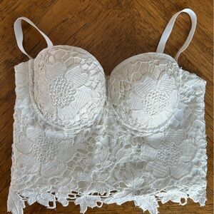 White Lace Bralette